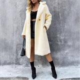 Loose Long Coat With Lapel