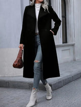 Woolen Fashion Casual Long Coat