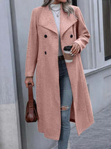 Woolen Fashion Casual Long Coat