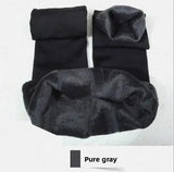 Fleece-Lined One-Piece Pants Thickened Leggings mutualdropshopping