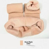 Fleece-Lined One-Piece Pants Thickened Leggings mutualdropshopping