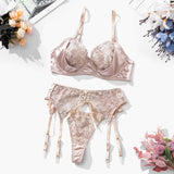 Garter Bra Set