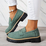 Women's casual British style shoes