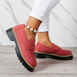 Women's casual British style shoes