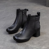 Retro Ankle Boots