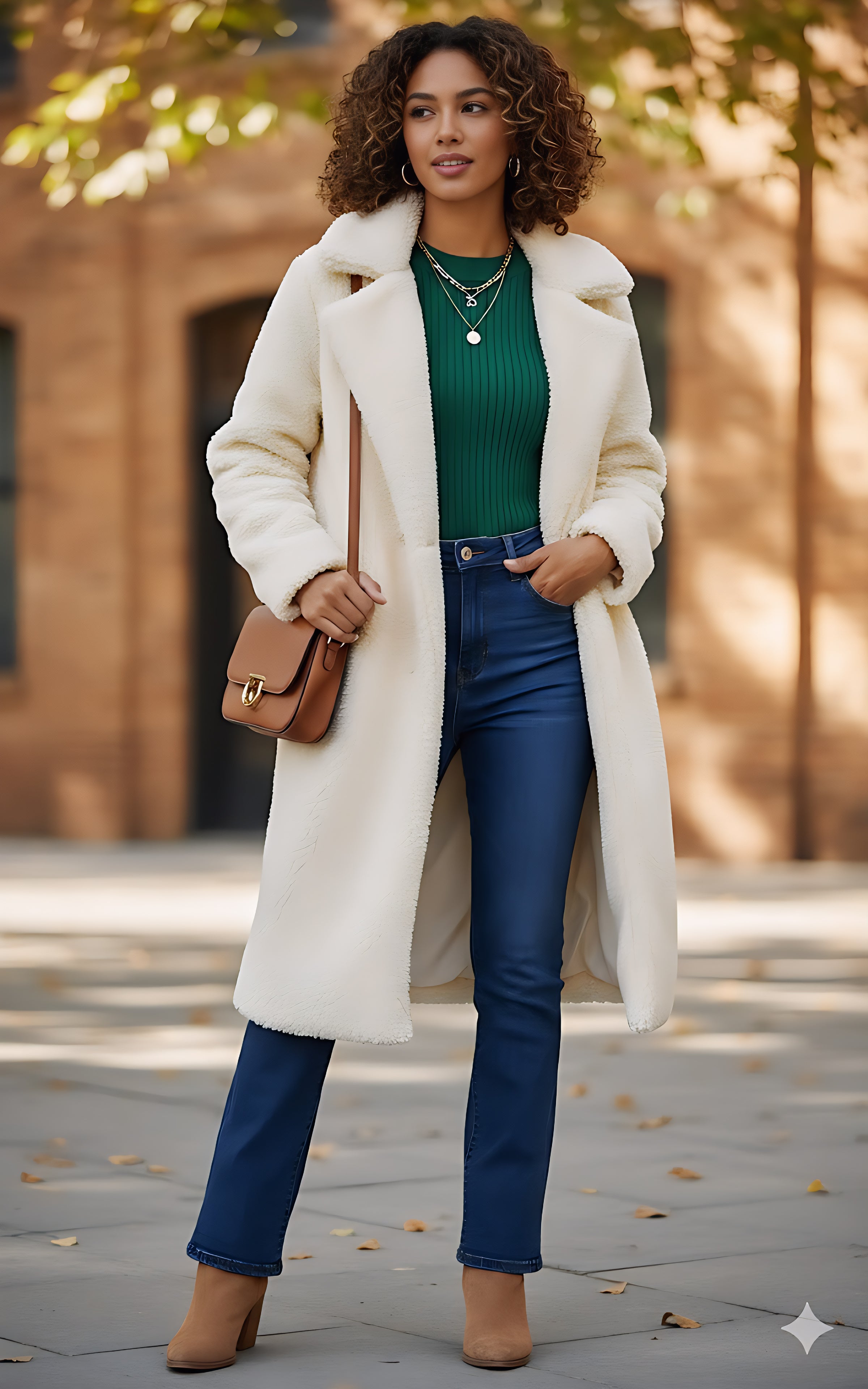 Loose Long Coat With Lapel